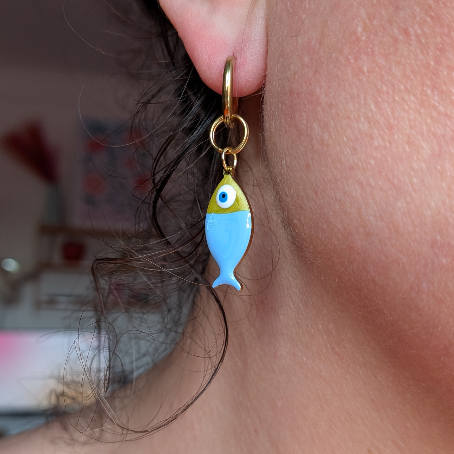 Poisson émaillé