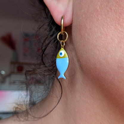 Poisson émaillé