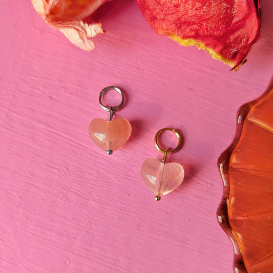 Cœur Rose en Résine
