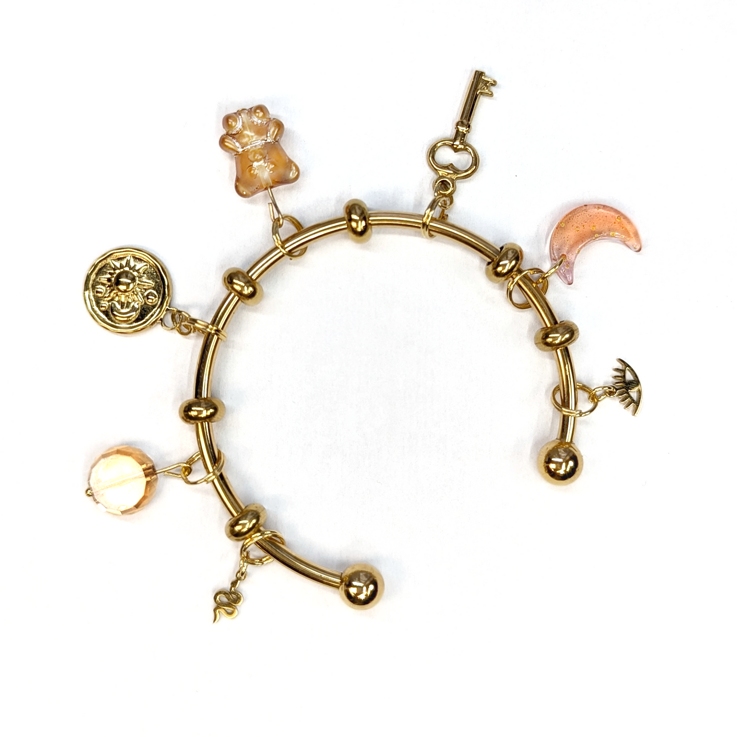 Base bracelet jonc "Matcha"