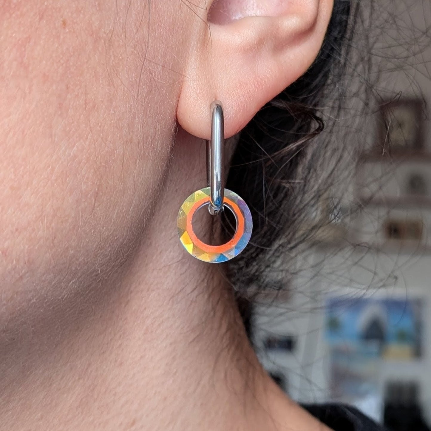 Anneau rectangulaire "Edge"