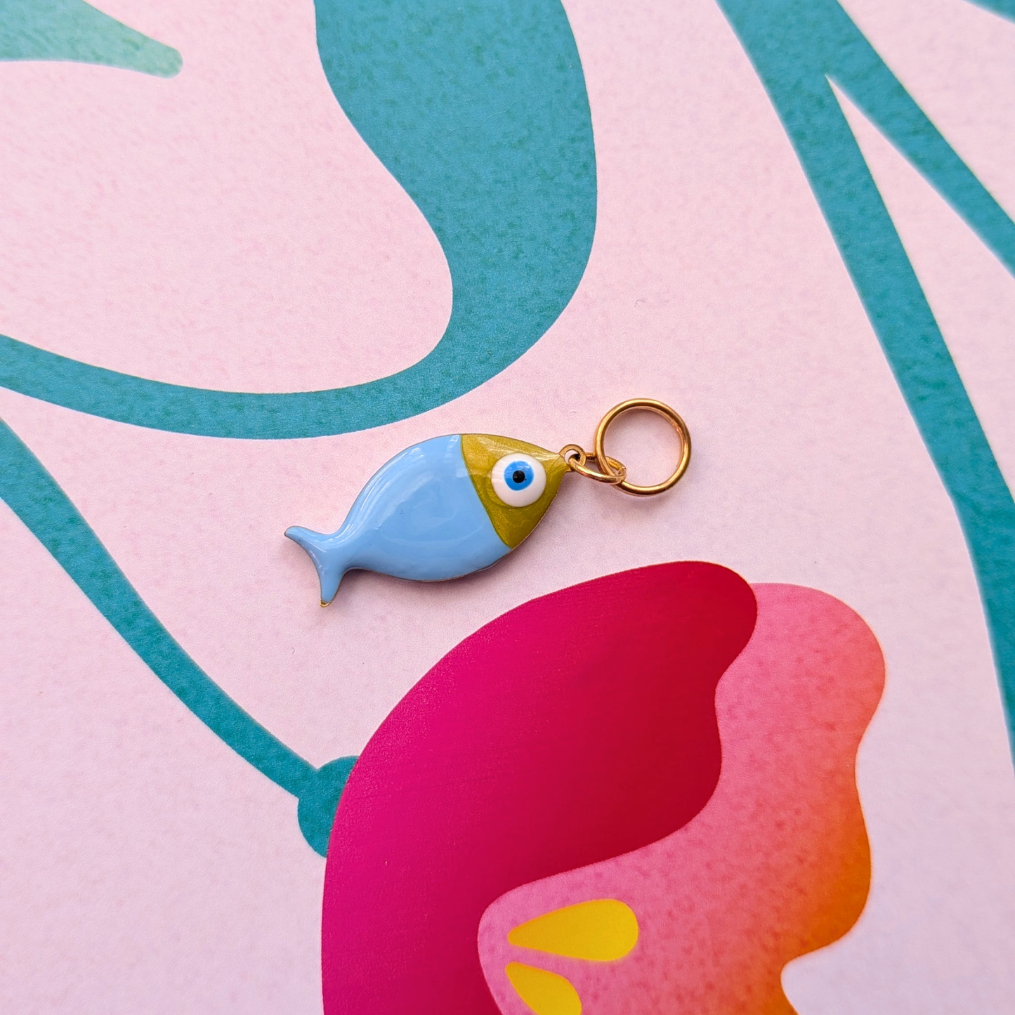 Poisson émaillé